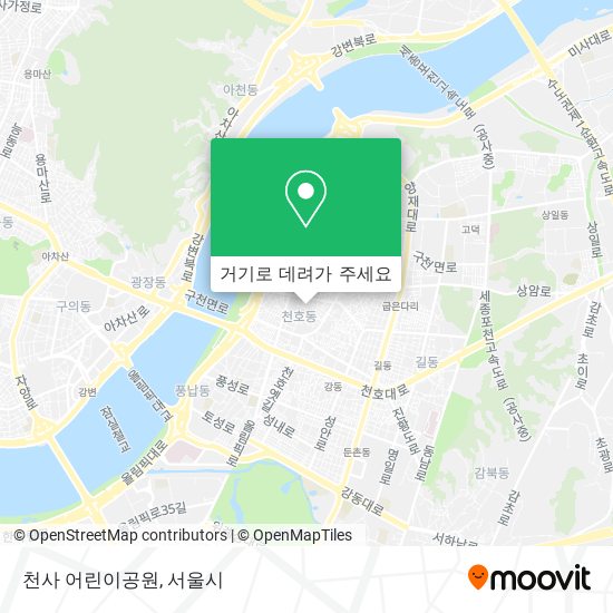 천사 어린이공원 지도