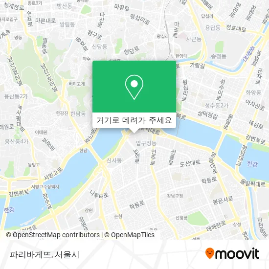 파리바게뜨 지도