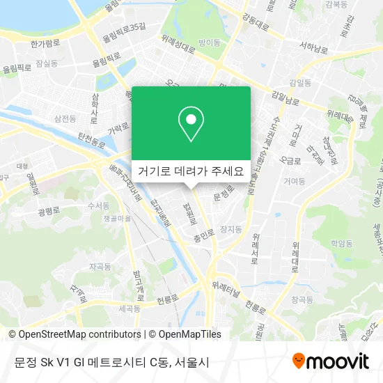 문정 Sk V1 Gl 메트로시티 C동 지도