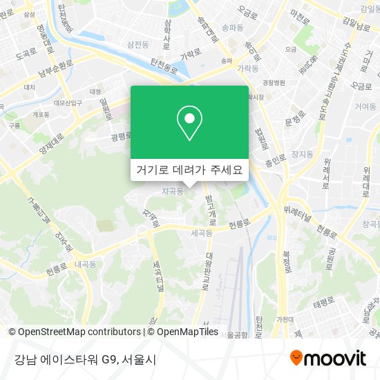 강남 에이스타워 G9 지도