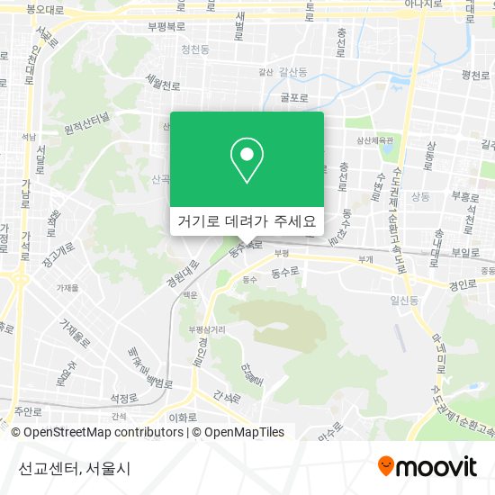 선교센터 지도