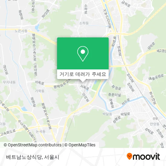 베트남노상식당 지도
