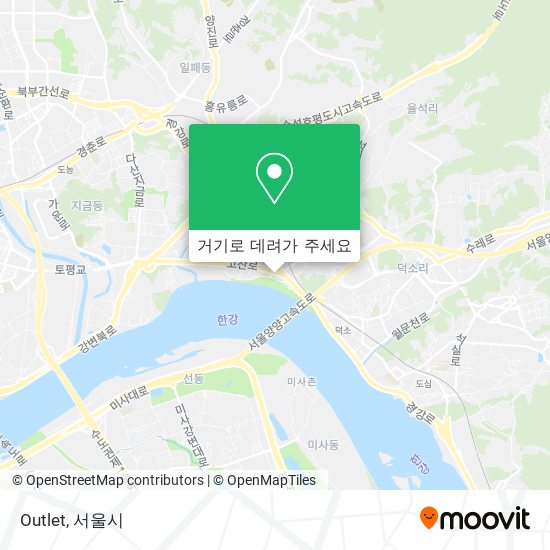 Outlet 지도