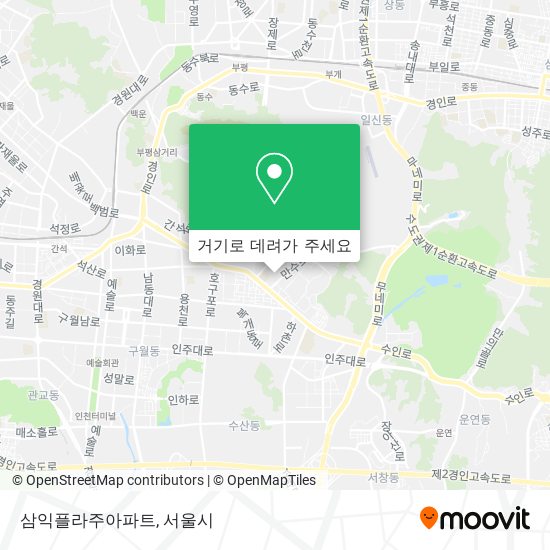 삼익플라주아파트 지도