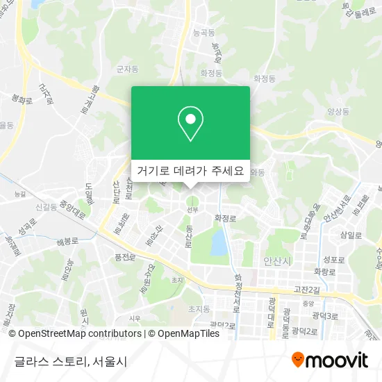 글라스 스토리 지도