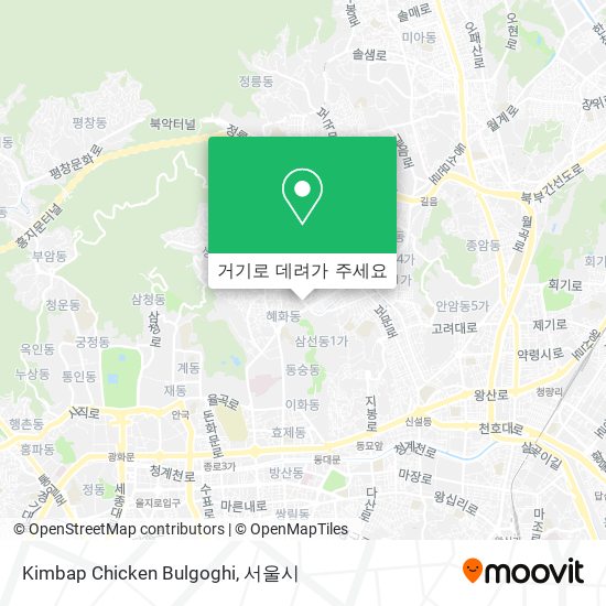 Kimbap Chicken Bulgoghi 지도