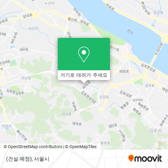 (건설 예정) 지도