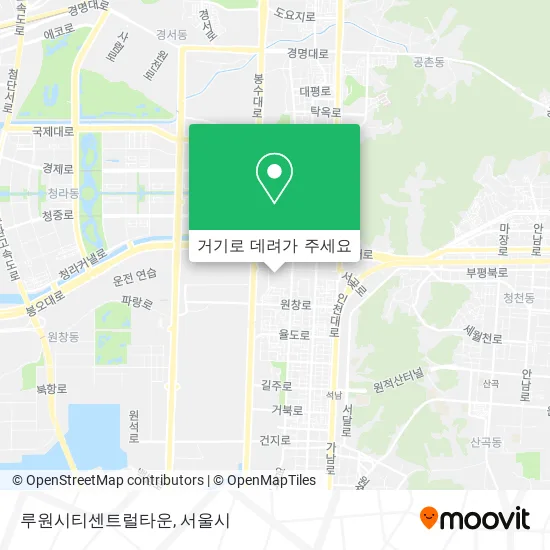 루원시티센트럴타운 지도