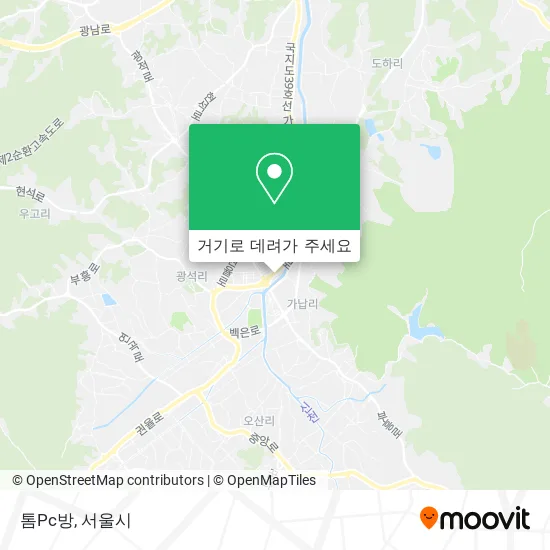 톰Pc방 지도