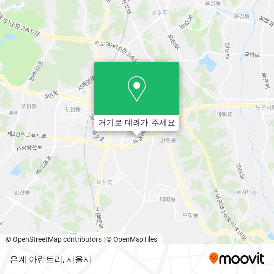 은계 아란트리 지도