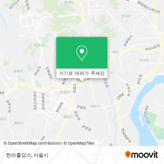 한라홀딩스 지도
