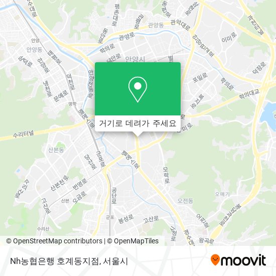 Nh농협은행 호계동지점 지도