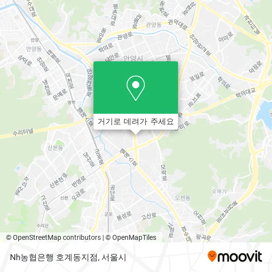 Nh농협은행 호계동지점 지도
