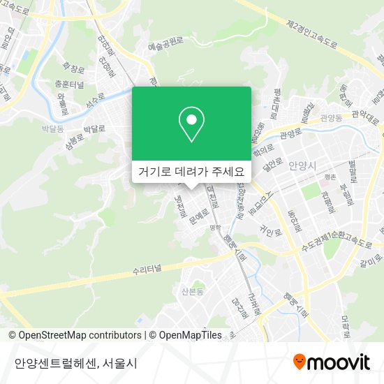 안양센트럴헤센 지도