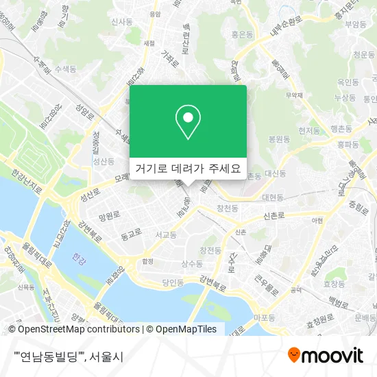 ""연남동빌딩"" 지도