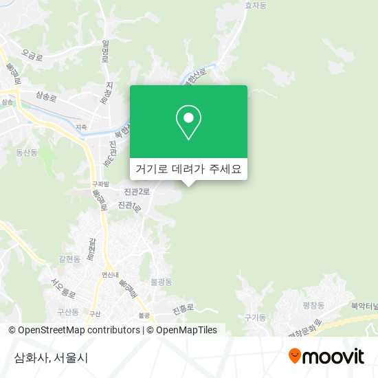 삼화사 지도