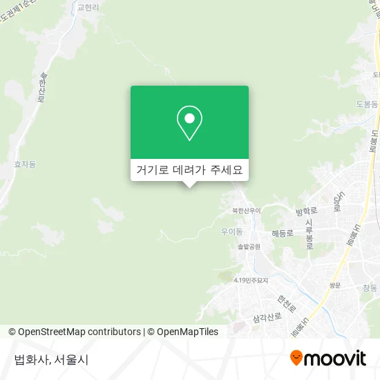 법화사 지도