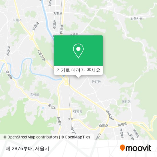 제 2876부대 지도