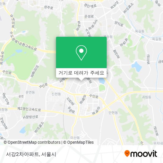 서강2차아파트 지도