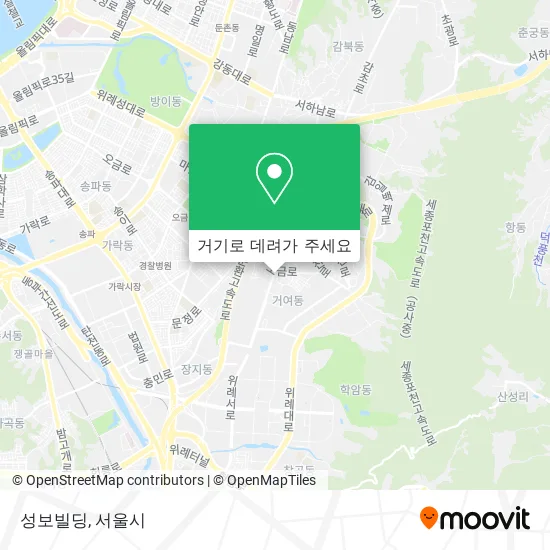 성보빌딩 지도