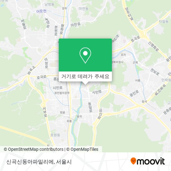 신곡신동아파밀리에 지도