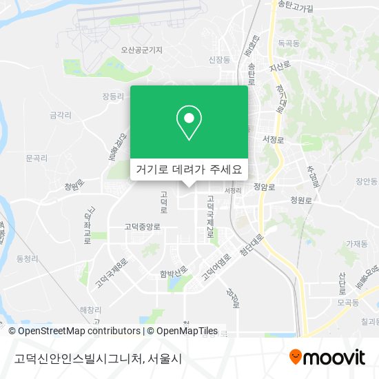 고덕신안인스빌시그니처 지도