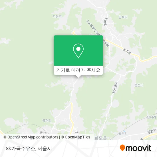 Sk가곡주유소 지도