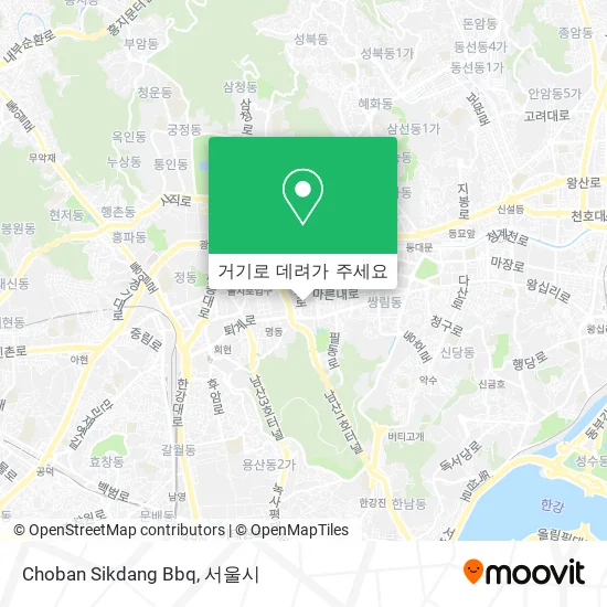 Choban Sikdang Bbq 지도