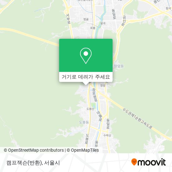 캠프잭슨(반환) 지도