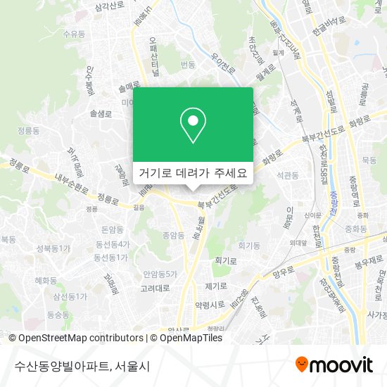 수산동양빌아파트 지도