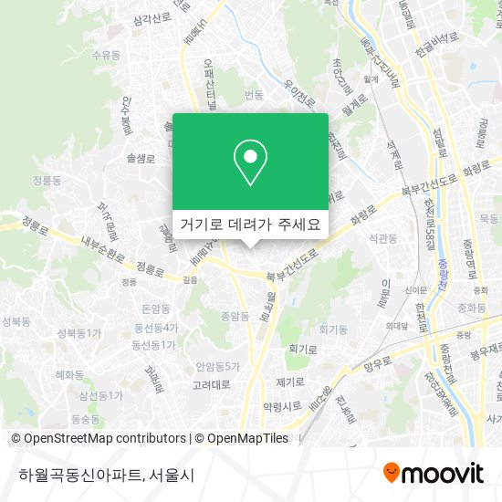 하월곡동신아파트 지도