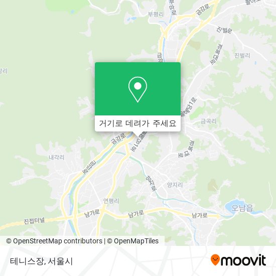 테니스장 지도