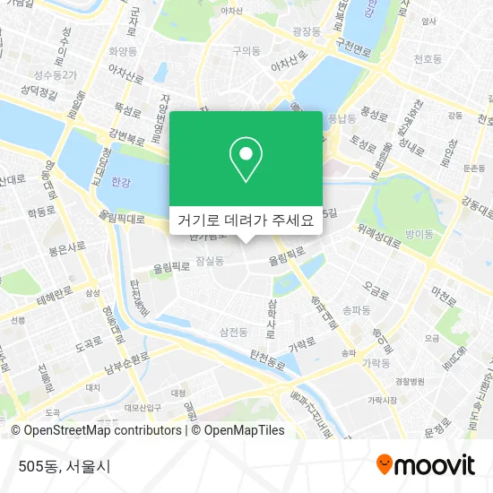 505동 지도