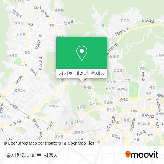 홍재한양아파트 지도