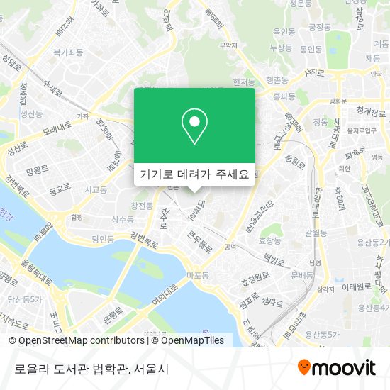 로욜라 도서관 법학관 지도