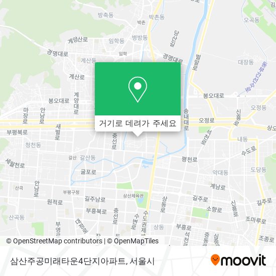 삼산주공미래타운4단지아파트 지도