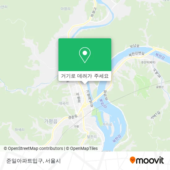 준일아파트입구 지도