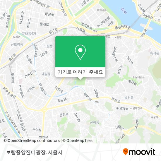 보람중앙잔디광장 지도