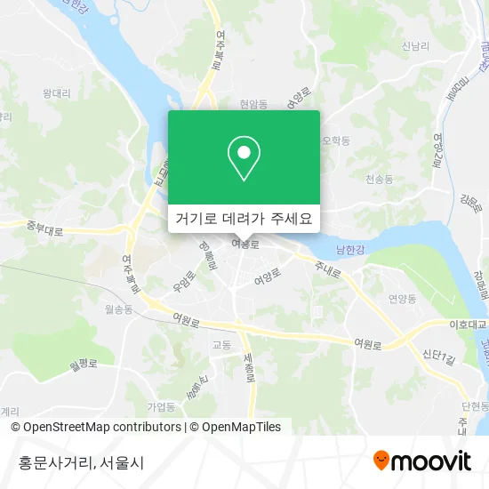 홍문사거리 지도