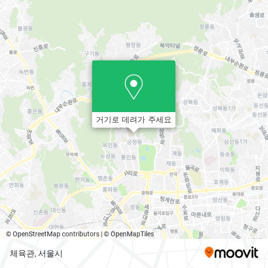 체육관 지도