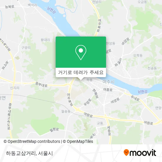 하동교삼거리 지도