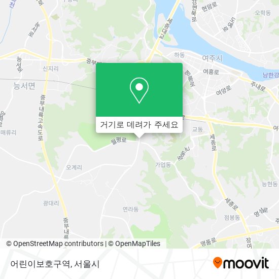 어린이보호구역 지도