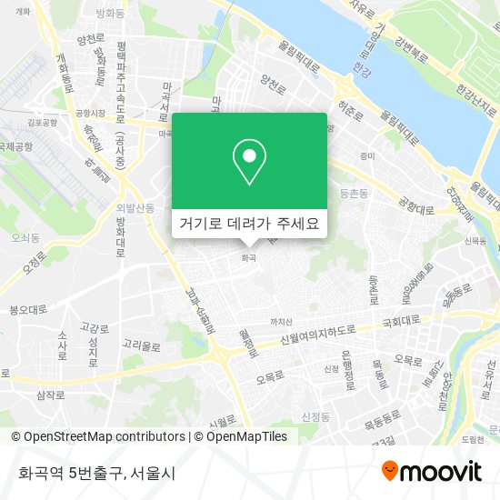 화곡역 5번출구 지도