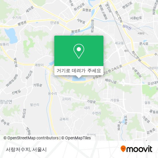 서랑저수지 지도