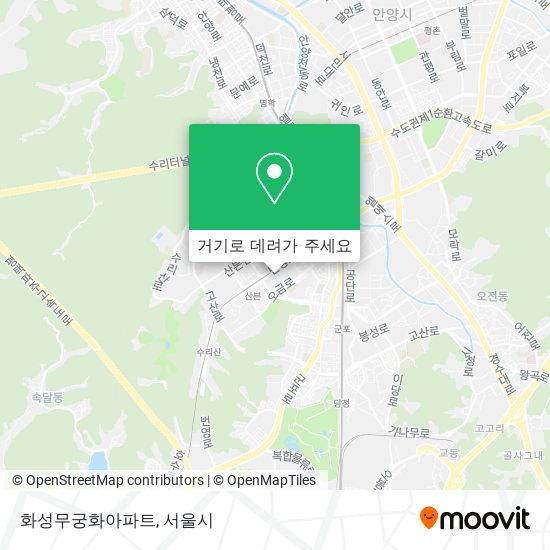 화성무궁화아파트 지도