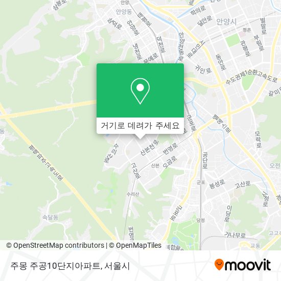 주몽 주공10단지아파트 지도