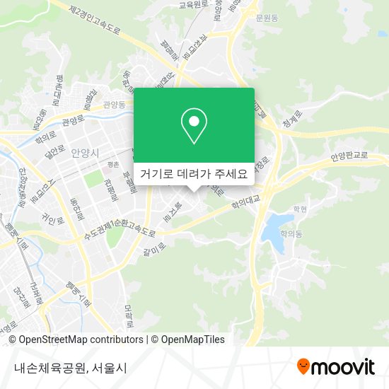 내손체육공원 지도