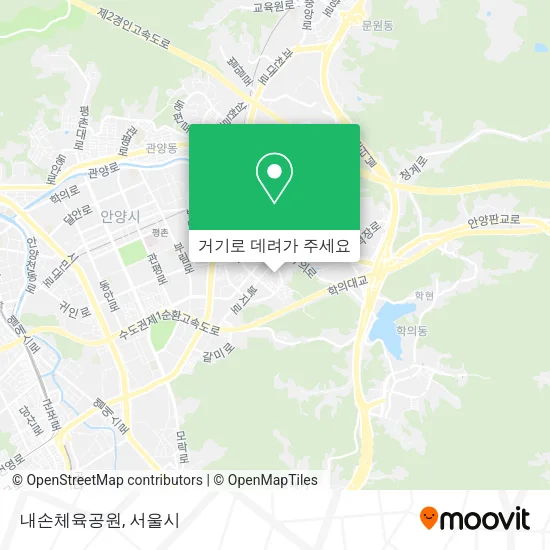 내손체육공원 지도