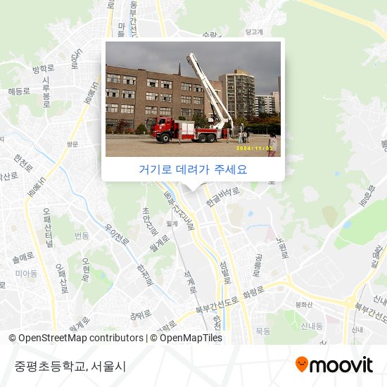 중평초등학교 지도