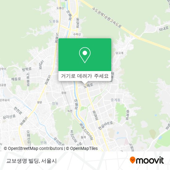 교보생명 빌딩 지도